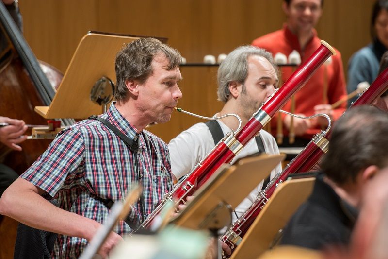 Fagotista České filharmonie Jaroslav Kubita