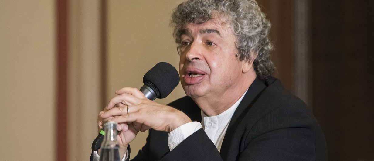 Semjon Byčkov při proslovu u příležitosti jmenování šéfdirigentem České filharmonie | Foto Petra Hajská